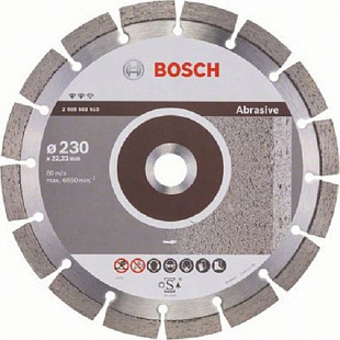 Алмазный круг Bosch 230х22,23 мм абразив 2608602610