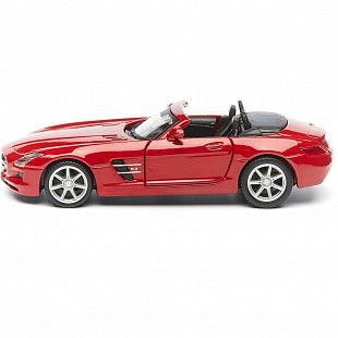 Коллекционная машина Bburago 1:32 Mercedes-Benz SLS AMG Cabrio (18-43035) Red
