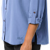 Рубашка женская Jack Wolfskin Victoria Roll-Up Shirt W blue