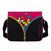Сумка молодежная женская GRIZZLY MD-410-3 black/fuchsia