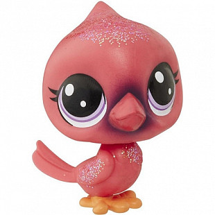 Кукла Littlest Pet Shop Красный кардинал Cardi Crimsongl (B9832 A8229)