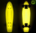 Penny board (пенни борд) Y-Scoo Big Fishskateboard Glow 27 402E-Y Yellow-Yellow
