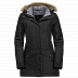 Куртка женская Jack Wolfskin Coastal Range Parka black