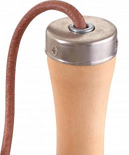 Скакалка Insane IN22-JR500 с деревянными ручками кожа brown