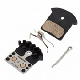 Тормозные колодки Shimano для дискового тормоза J04C, с пружинкой и шплинтом, Y8LW98030