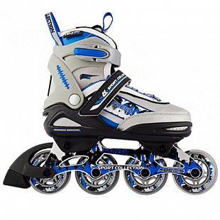 Роликовые коньки Спортивная коллекция Fresh blue