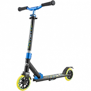 Самокат складной Tech Team Jogger 145 2020 Black/Blue