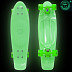 Penny board (пенни борд) Y-Scoo Big Fishskateboard Glow 27 402E-G Green-Green