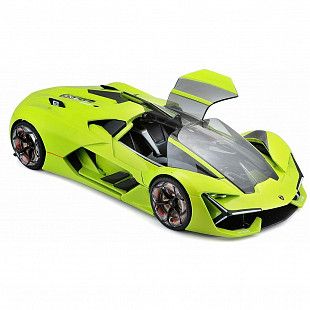 Коллекционная машина Bburago 1:24 Lamborghini Terzo Millennio (18-21094) green
