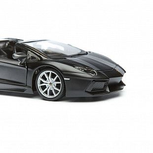 Масштабная модель автомобиля Maisto 1:24 Ламборгини Авентадор (31504) black