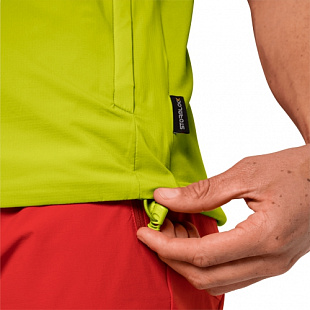 Ветрозащитный утепленный жилет мужской Jack Wolfskin Opouri Peak Vest M flashing green