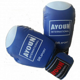 Перчатки боксерские Ayoun синие (867)