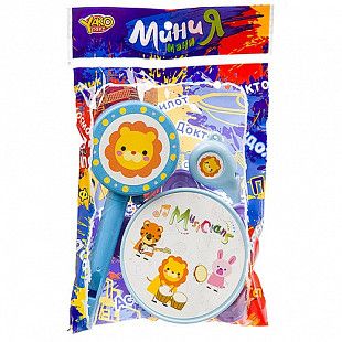 Набор музыкальных инструментов YAKO 3 предмета, серия МиниМаниЯ M7657