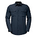 Рубашка мужская Jack Wolfskin Atacama Roll-up Shirt dark blue Рубашка мужская Jack Wolfskin Atacama Roll-up Shirt dark blue