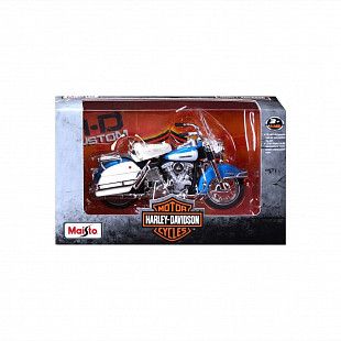 Мотоцикл Maisto 1:18 Harley-Davidson 1966 FLH Electra Glide 39360 (20-23104)