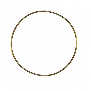 Обруч гимнастический Стальной Gold
