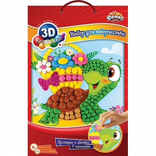 Набор для детского творчества Dalis Мозаика из пластилина Черепашонок MC-310