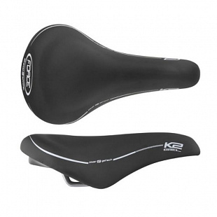 Велоседло Force K2 Gel 20008 black
