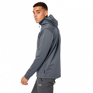 Куртка мужская Jack Wolfskin Horizon Hooded Jacket M pebble grey