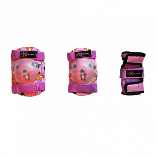 Комплект защиты для роликовых коньков Amigo AMZ-130 Violet