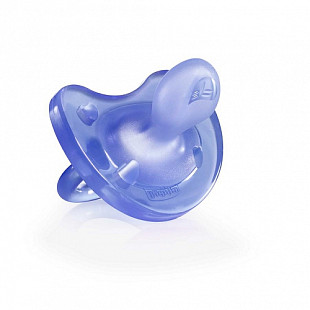 Пустышка силиконовая Chicco Physio Soft 6-12 мес 00002712310000 purple