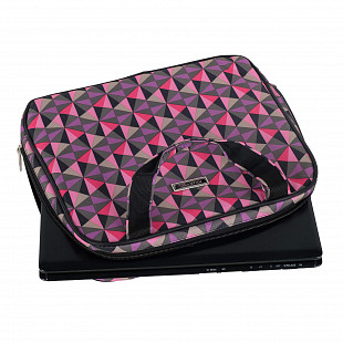Сумка-папка Polar П7118 Geometry pink