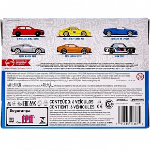 Набор машинок Hot Wheels 6 шт. (HLK51)