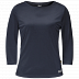 Футболка женская Jack Wolfskin Jwp 3/4 T W night blue