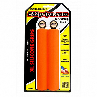 Грипсы ESI Extra Chunky XL 6,75" 67XOR Orange