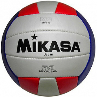 Мяч волейбольный Zez Sport MV210 Blue/Grey/Red 4р.