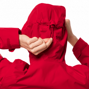 Куртка женская Jack Wolfskin Norrland 3In1 W red fire