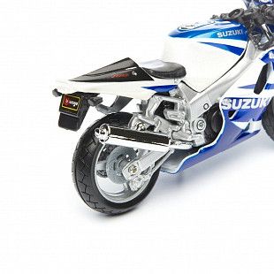 Мотоцикл Bburago 1:18 Suzuki GSX-R750 (18-51000/18-51008)