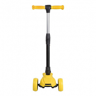 Самокат-кикборд Novatrack RainBow Car 120C.RAINBOW.YL20 yellow
