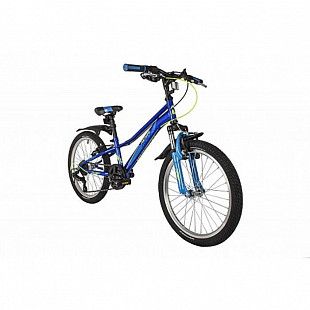 Велосипед Novatrack 20" Valiant (2022) сталь blue