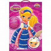 Набор для детского творчества Dalis Раскраска из пластилина Кукла Катя MC-205