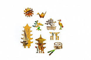 Пазл DaVICI Япония 195 деталей