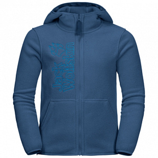 Джемпер детский Jack Wolfskin Stony Peak Jacket Kids ocean wave