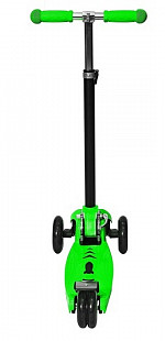 Самокат Y-Scoo Maxi City RT Simple Gagarin Трансформер green