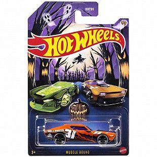 Машинка Hot Wheels Halloween Muscle Bound (DXT91 HVX13)
