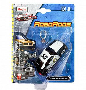 Машинка-трансформер Maisto Fresh Metal RoboRods Dodge Charger SRT 8 (15020)