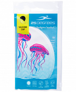 Шапочка для плавания подростковая 25Degrees 25D15-ME01-20-30-1 Meduza