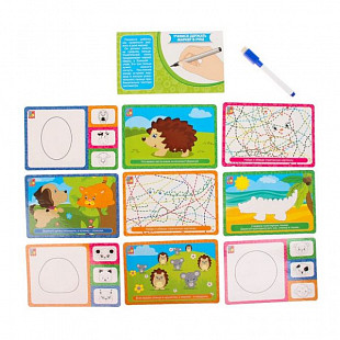 Игра настольная Vladi Toys Простые игры с маркером VT1802-11