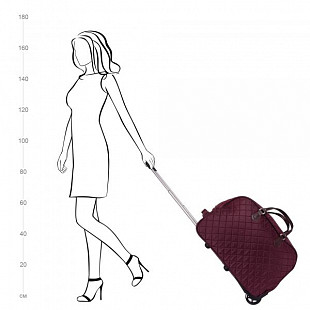 Дорожная сумка Polar 7050.1 burgundy
