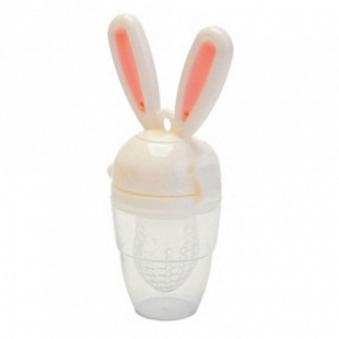 Ниблер силиконовый Bradex Зайчик DE 0159 pink