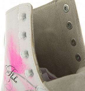 Коньки фигурные Спортивная коллекция Flake leather pink