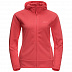 Куртка женская Jack Wolfskin Arco Jacket Women tulip red stripes