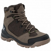 Ботинки мужские Jack Wolfskin Cold Terrain Texapore Mid M coconut brown / black