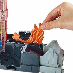 Набор игровой Hot Wheels City Пожарная суперстанция (FNB15 GJL06)