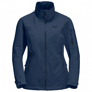 Куртка ветрозащитная женская Jack Wolfskin Edward Peak Jkt W dark indigo
