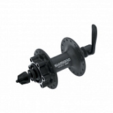 Втулка передняя Shimano Alivio IS, black, HB-M475